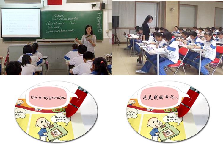 اسمارٹ کلاس روم --- وائرلیس بات چیت قلم کے نظام Smart classroom --- Wireless talking pen system