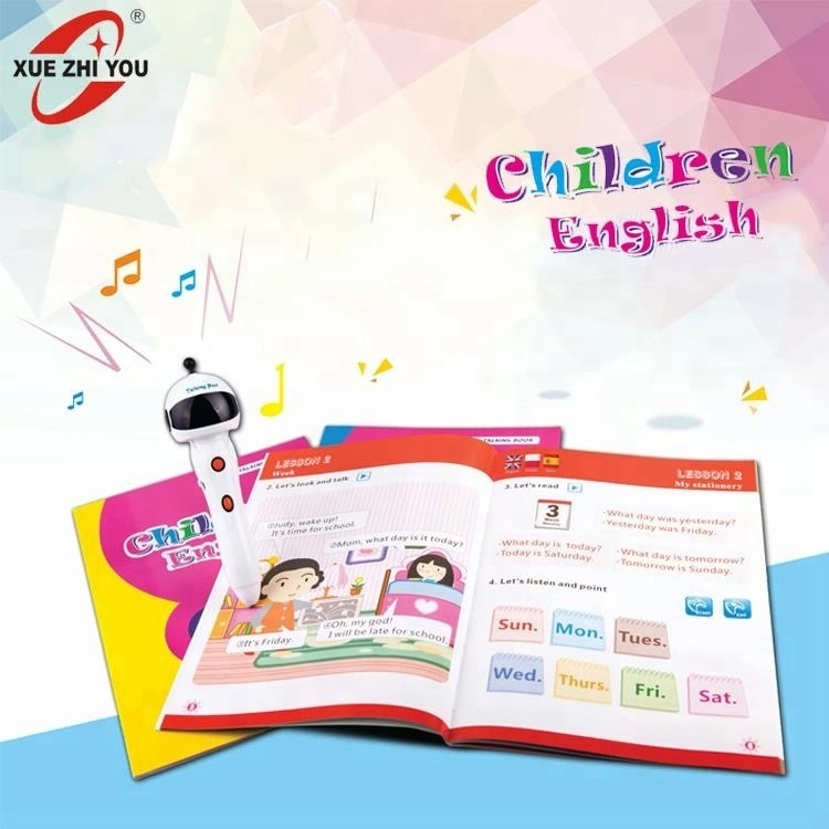 بچے سیکھنا مشین سمارٹ ریڈنگ قلم ڈیجیٹل کھلونا بات چیت قلم اور کتابیں OEM ODM Kids Learning Machine Smart Reading Pen Digital Toy Talking Pen And Books OEM ODM