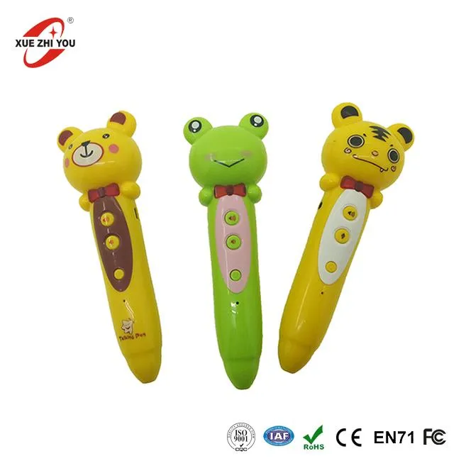 بچوں کے لئے الیکٹرانک صوتی کتاب پڑھنا قلم