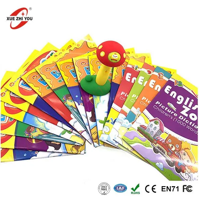 جادو قلم انگریزی کتب کے ساتھ بات چیت کرتے ہوئے