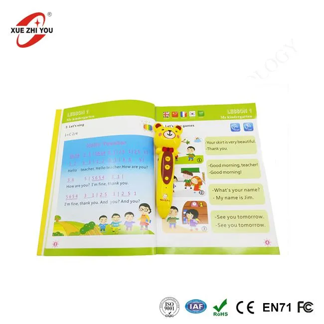 اسمارٹ کھلونا بچے پڑھنے قلم اور کتابیں